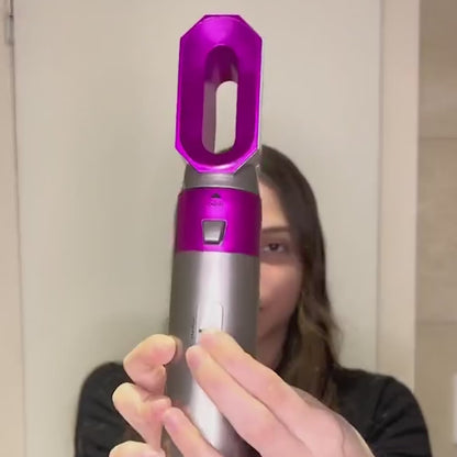 CEPILLO SECADOR 5 EN 1 | ¡Secado, Alisado y Rizado en Un Solo Producto!